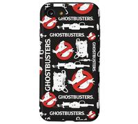 Ghostbusters Proton Pack No Ghost Logo Pattern Retro Movie Carcasa para iPhone SE (2020) / 7 / 8