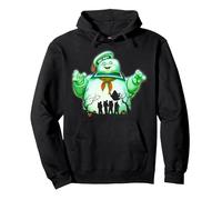 Ghostbusters Stay Puft Halloween Portrait Sudadera con Capucha, Unisex para Adultos, Negro, XL