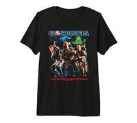 Ghostbusters They're Here To Save The World Group Poster Camiseta Premium