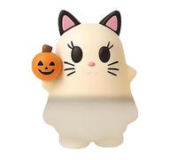 Ghostees Mystery Phone Buddy Para la Parte Superior de Teléfonos, Caja Misteriosa Ghost, Decoraciones de Halloween para Teléfonos, Mini Figura Sorpresa para Smartphone, Diseño de Despegar y Pegar