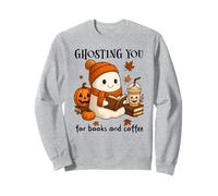 Ghosting You for Coffee and Books Fall Ghost Reading Boojee Sudadera