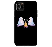 Ghostly Campfire Asar Malvaviscos Halloween Camp Fire Carcasa para iPhone 11 Pro MAX