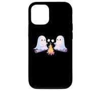 Ghostly Campfire Asar Malvaviscos Halloween Camp Fire Carcasa para iPhone 12/12 Pro