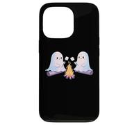 Ghostly Campfire Asar Malvaviscos Halloween Camp Fire Carcasa para iPhone 13 Pro