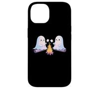 Ghostly Campfire Asar Malvaviscos Halloween Camp Fire Carcasa para iPhone 14