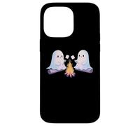 Ghostly Campfire Asar Malvaviscos Halloween Camp Fire Carcasa para iPhone 14 Pro MAX