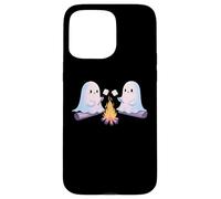 Ghostly Campfire Asar Malvaviscos Halloween Camp Fire Carcasa para iPhone 15 Pro MAX