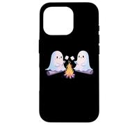 Ghostly Campfire Asar Malvaviscos Halloween Camp Fire Carcasa para iPhone 16 Pro