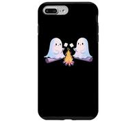 Ghostly Campfire Asar Malvaviscos Halloween Camp Fire Carcasa para iPhone 7 Plus/8 Plus