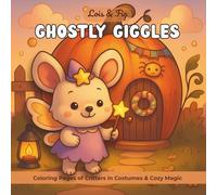 Ghostly Giggles: Coloring Pages Full of Costumes, Critters & Cozy Magic