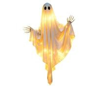 Ghosts - Juego de decoración para infantiles (43,3 x 19,6 x 4,33 pulgadas), diseño de fantasmas para la puerta frontal y el patio de la yarda o el jardín de la puerta o el patio o la calle en