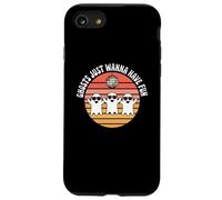 Ghosts Just Wanna Have Fun Retro Halloween Disco Tees Carcasa para iPhone SE (2020) / 7/8