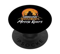 Ghoulish Investments Mystic alquila a un Aterrador Agente inmobiliario para Halloween PopSockets PopGrip Adhesivo