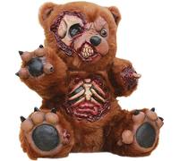 Ghoulish Productions - Bad Teddy Osito de Peluche Zombie Decorativo - Línea Creepy Little Teddys - Hecho de Látex resistente - Pintada a mano - Halloween, Fiesta de Disfraces - Talla única adulto