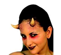 Ghoulish Productions - Cuernos Tictic, Línea Appliances, Accesorio de Látex resistente, pintada a mano, Halloween, Desfile de Carnaval, Fiesta de Disfraces, Talla única adulto.