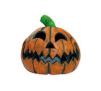 Ghoulish Productions - Happy Pumpkin, Decorativo de Calabaza Feliz, Adorno de Calabacita Sonriente Ideal para Halloween y Fiestas de Disfraces.