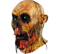 Ghoulish Productions - Máscara de Lengua de Zombie, Línea Zombies, Disfraz de Látex resistente, pintada a mano, Halloween, Desfile de Carnaval, Fiesta de Disfraces, Talla única adulto.