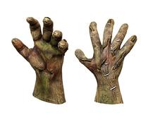 Ghoulish Productions -Manos de espantapájaros, Línea Hands & Feet, Disfraz de Látex resistente, pintada a mano, Halloween, Desfile de Carnaval, Fiesta de Disfraces, Talla única adulto