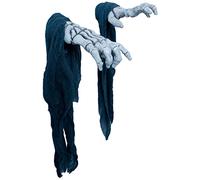 Ghoulish Productions - Manos de Esqueleto Emergiendo, Línea Wall Hands, Decorativo de Látex resistente, pintada a mano, Halloween, Desfile de Carnaval, Fiesta de Disfraces.