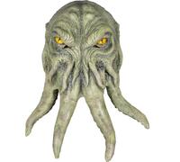 Ghoulish Productions - Máscara Cthulhu, Línea Criaturas Mitológicas, Disfraz de Látex resistente, pintada a mano, Halloween, Desfile de Carnaval, Fiesta de Disfraces, Talla única adulto