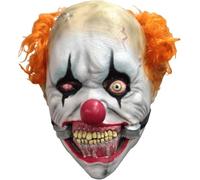 Ghoulish Productions - Máscara de Cara Sonriente Jr., Línea Máscaras Jr., Disfraz de Látex resistente, pintada a mano, Halloween, Desfile de Carnaval, Fiesta de Disfraces
