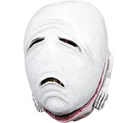 Ghoulish Productions - Máscara Disfraz Bridge Maggot, Línea Creepy Pasta, Disfraz de Látex resistente, pintada a mano, Halloween, Desfile de Carnaval, Fiesta de disfraces, Talla única adulto.