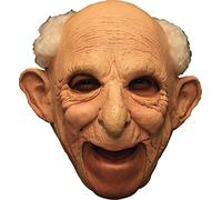 Ghoulish Productions -Máscara Gus Deluxe, Línea Chinless Deluxe, Disfraz de Látex resistente, pintada a mano, Halloween, Desfile de Carnaval, Fiesta de Disfraces, Talla única adulto
