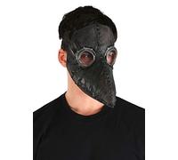 Ghoulish Productions - Médico de la peste negra, Línea Gas Mask & Steampunk, Disfraz de Látex resistente, pintada a mano, Halloween, Desfile de Carnaval, Fiesta de Disfraces, Talla única adulto.
