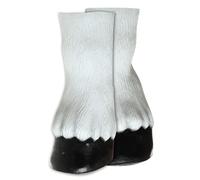 Ghoulish Productions - Pezuñas de Caballo Blancas (Manos), Línea Manos y Pies, Disfraz de Látex Resistente, Pintada a Mano, Halloween, Desfile de Carnaval, Fiesta de Disfraces, Talla única Adulto