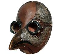 Ghoulish Productions - Steampunk Peste, Línea Gas Mask & Steampunk, Máscara de Látex resistente, pintada a mano, Halloween, Desfile de Carnaval, Fiesta de Disfraces, Talla única adulto