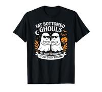 Ghouls de Fondo Gordo, Curvas Halloween Girl Women Camiseta