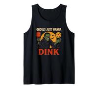 Ghouls Just Wanna Dink | Pickleball divertido de Halloween Camiseta sin Mangas