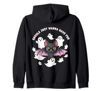 Ghouls Just Wanna Have Fun Halloween Design Sudadera con Capucha
