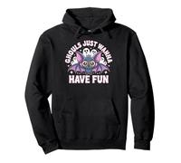 Ghouls Just Wanna Have Fun Halloween Design Sudadera con Capucha