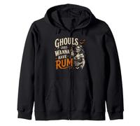Ghouls Just Wanna Have Ron Funny Beber Halloween Sudadera con Capucha