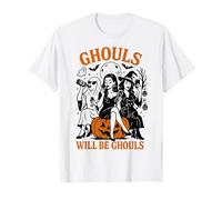 Ghouls Will Be Ghouls Halloween Girls Night out Womens Camiseta