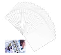 GHPKOTW 20 Bolsillos para Álbum de Fotos Mini, Compatible con Instax Mini, Polaroid Snap, HP Sprocket, Kodak Mini, Bolsillos para Álbum de Fotos Instantáneas