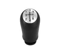 GHQFROP Pomos Palanca Coche para Clio 3 2005-2009 5 Perilla Palanca Cambio Velocidad Accesorios Interiores Coche Manija Cambios(Silver 5 Speed)