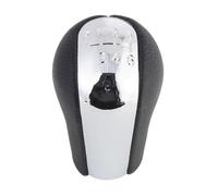 GHQFROP Pomos Palanca Coche para Toyota para Avensis T25 MK2 II 2003-2009 5/6 Velocidad Perilla Caja Cambios Manual Y Bota Cuero PU Manija Cambios(Chromium 6 Speed)
