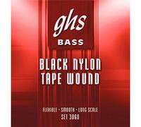 GHS 3060 50 - 105 Medium Tape Wound Nylon Bass String Set - Black