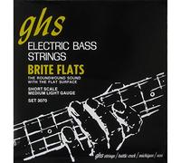 GHS 3070 Brite Flats - Juego de cuerdas para bajo eléctrico