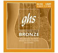 GHS - Cuerdas de bajos, PRESSW BRZ, UNIV, LIGHT