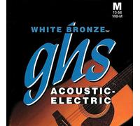 GHS Strings Cuerdas para guitarra acústica GBM 13-56 Mediana Blanco Bronce