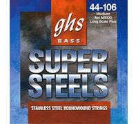 GHS M5000 44-106 Medio Largo Escala Súper Aceros Bass Set Cuerda