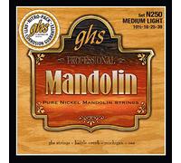 GHS N250 Pure níquel Mandolin Strings Medium Light