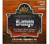 GHS PF 140 Banjo J.D. Crowe suave Acero Inoxidable 5-cuerdas (lazo)