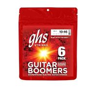 GHS Strings, Cuerdas para guitarra eléctrica, modelo GBL SET, calibre de luz, 10-46, paquete de 6 juegos