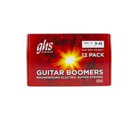 GHS Strings GBXL - Cuerdas para guitarra eléctrica niqueladas, extra ligeras (9-42), caja de 12