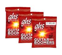 GHS STRINGS - GUITAR BOOMERS GB9 1/2 (Paquete de 3) - 9.5-44 (Extra Light Plus) Cuerdas para guitarra eléctrica