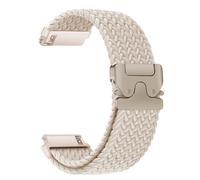 Ghttymtt Correa elástica de nailon de 20 mm para Samsung Galaxy Watch 7, 6, 5, 4, 40, 44 mm, 6, 4 Classic, 46 mm, 42 mm, 47 mm, 43 mm, FE/5 Pro de 45 mm, correa deportiva ajustable para Garmin